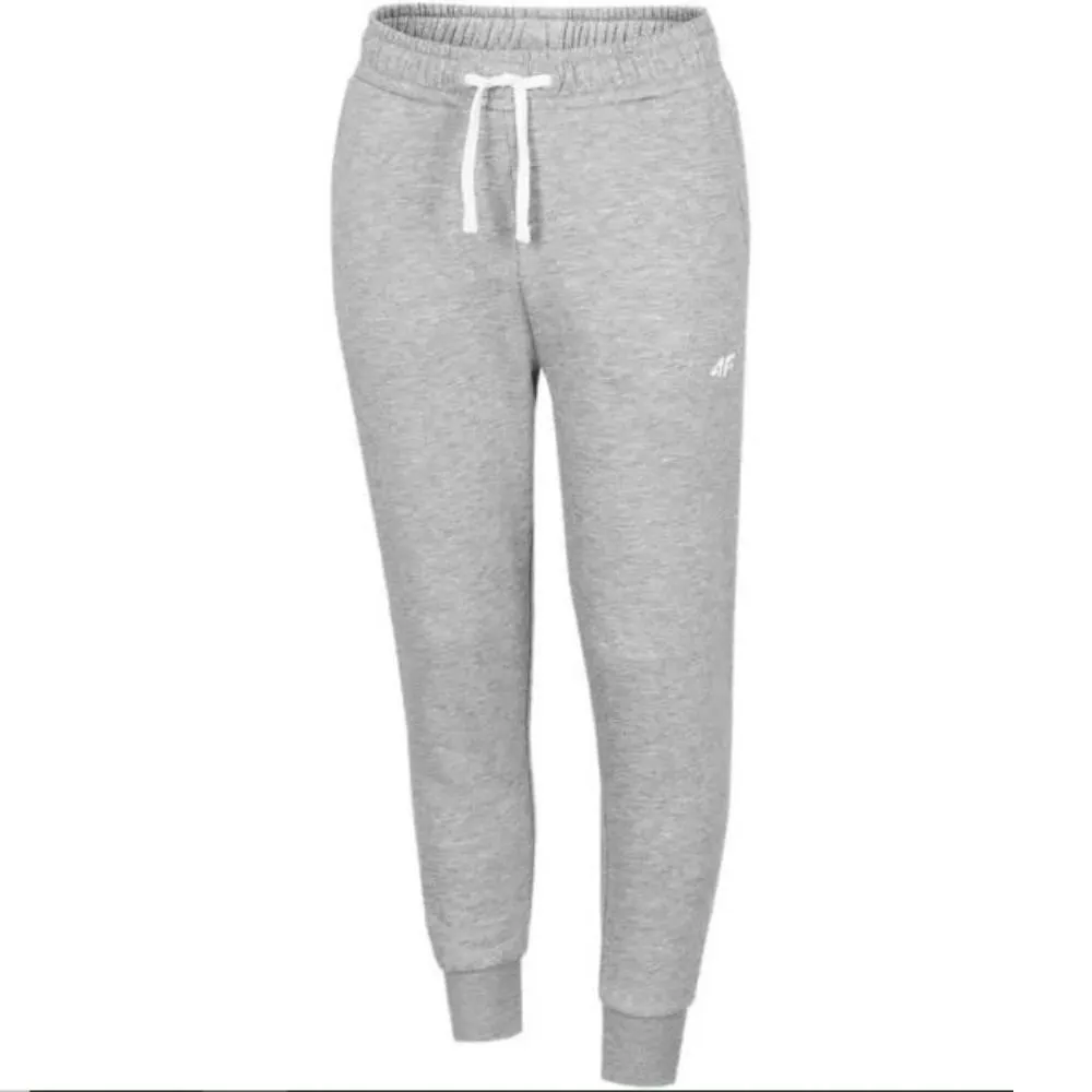 4F Pantalón Chándal Niña. Gris HJZ22-JSPDD001