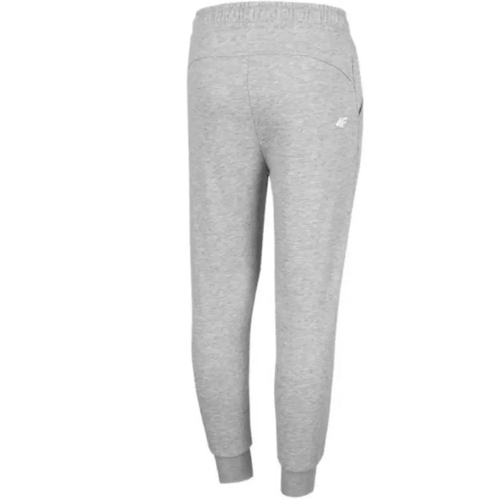 4F Pantalón Chándal Niña. Gris HJZ22-JSPDD001