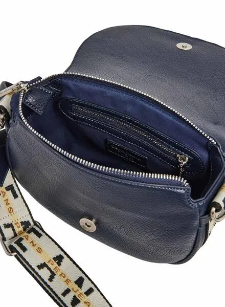 Bandolera Pepe Jeans Crisha Marino Para Mujer