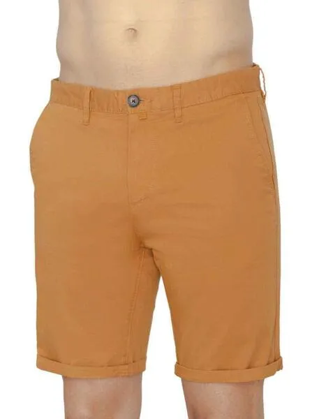 Bermuda Klout Chino Basica Ochre para Hombre