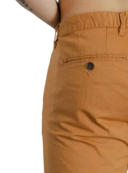 Bermuda Klout Chino Basica Ochre para Hombre