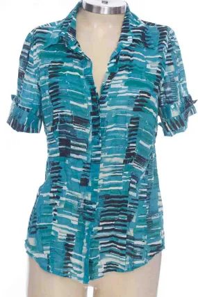 Blusa color Azul - Ann Taylor