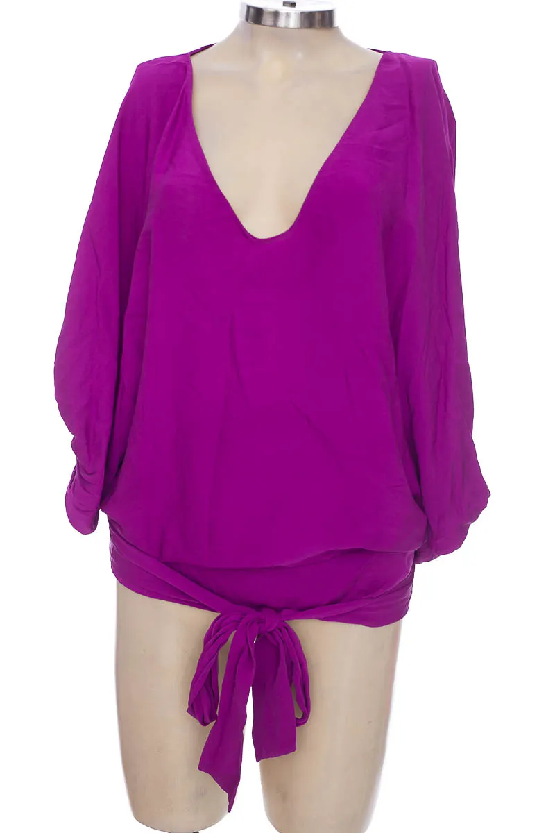 Blusa color Morado - Diane von Furstenberg