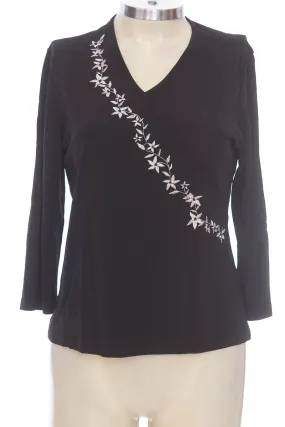 Blusa color Negro - Petite Sophisticate