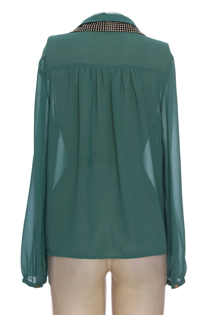 Blusa color Verde - Audrey Ann