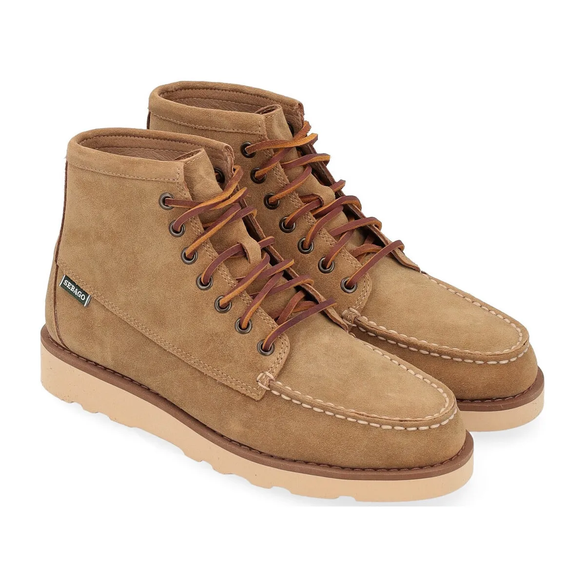 Bota  Tala en ante beige