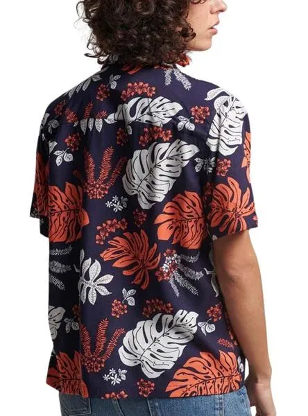 Camisa Superdry Beach Resort Marino para Mujer