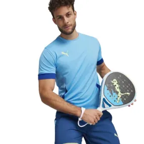 CAMISETA DE PÁDEL HOMBRE PUMA LUMINOUS BLUE. 939177-14