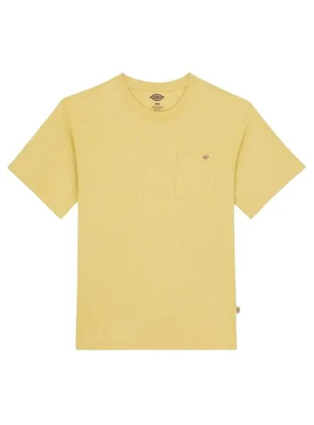 Camiseta Dickies Luray Pocket Amarillo Para Hombre