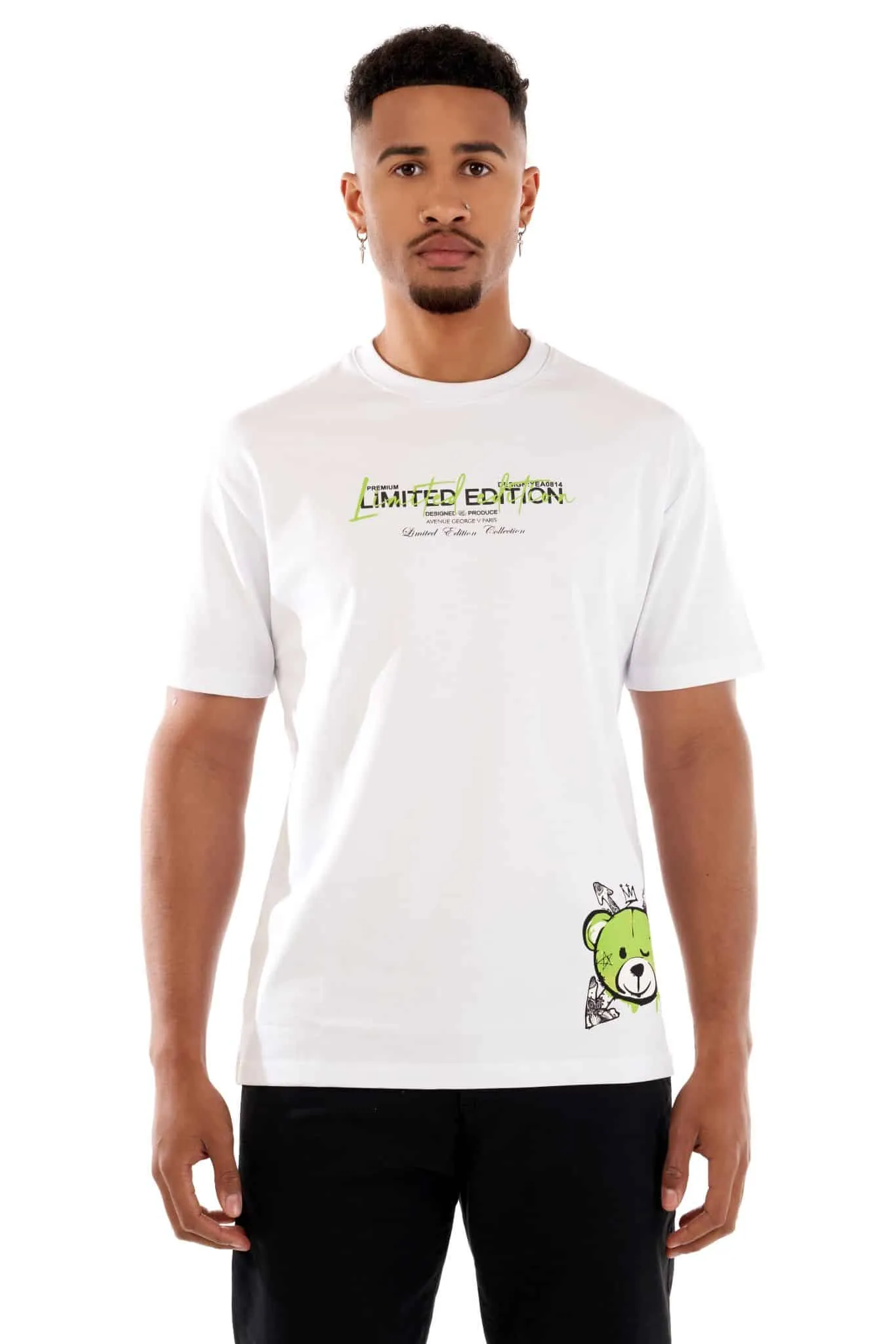 Camiseta GEORGE V - GV10057 WHT/GREEN