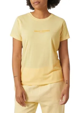 Camiseta Helly Hansen Allure Amarillo Para Mujer