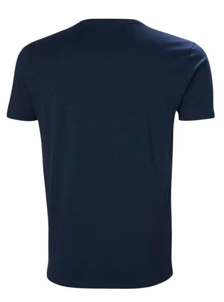 Camiseta Helly Hansen Shoreline Marino Para Hombre