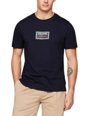 Camiseta Tommy Hilfiger Label HD Marino Hombre