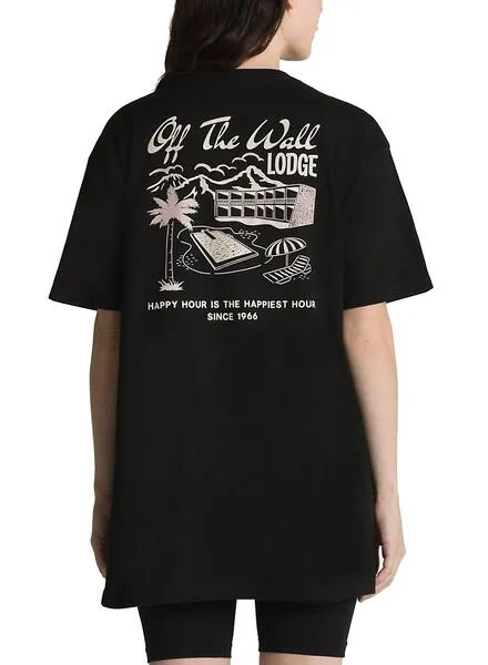 Camiseta Vans Lodge Negro para Mujer y Hombre