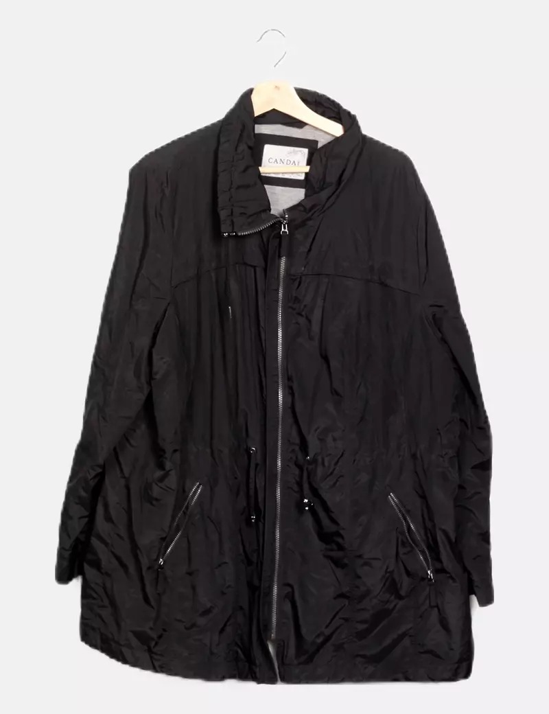 C&A Impermeable negro casual