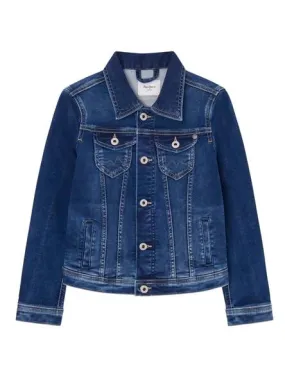 Cazadora Pepe Jeans New Berry Marino para Niña