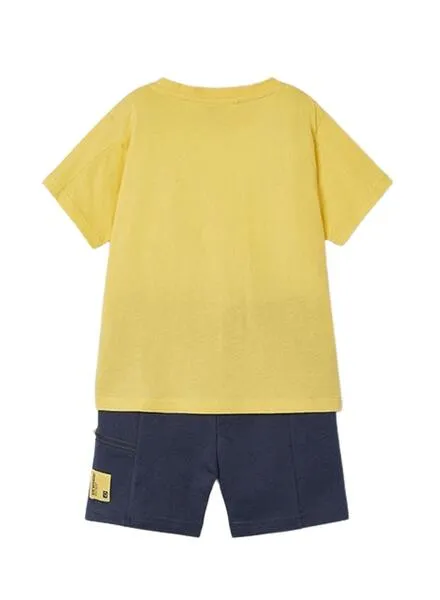 Conjunto Mayoral Be Brave Amarillo Para Niño