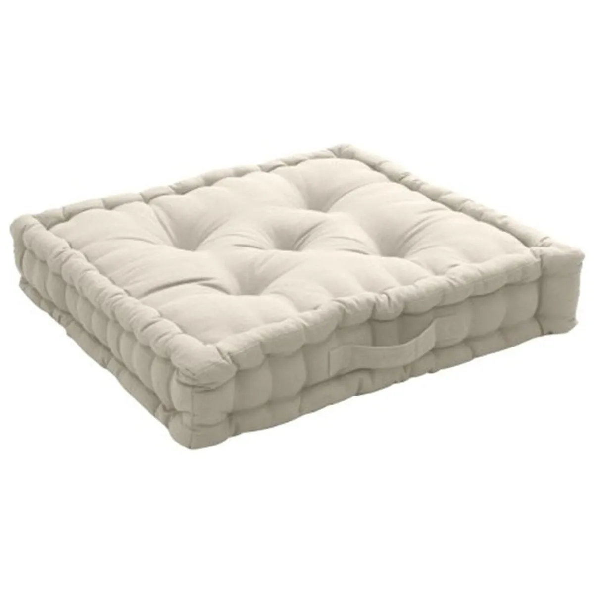 Coussin de sol garni  50 x 50 cm  100 % coton