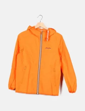 Jack & Jones Chaqueta impermeable naranja