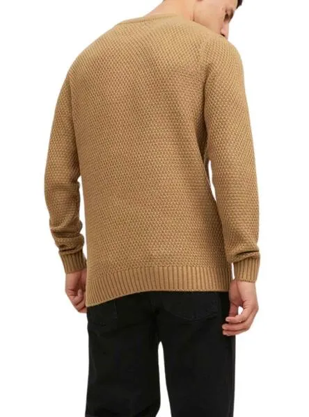 Jersey Jack and Jones Craig Knit Tostado Hombre