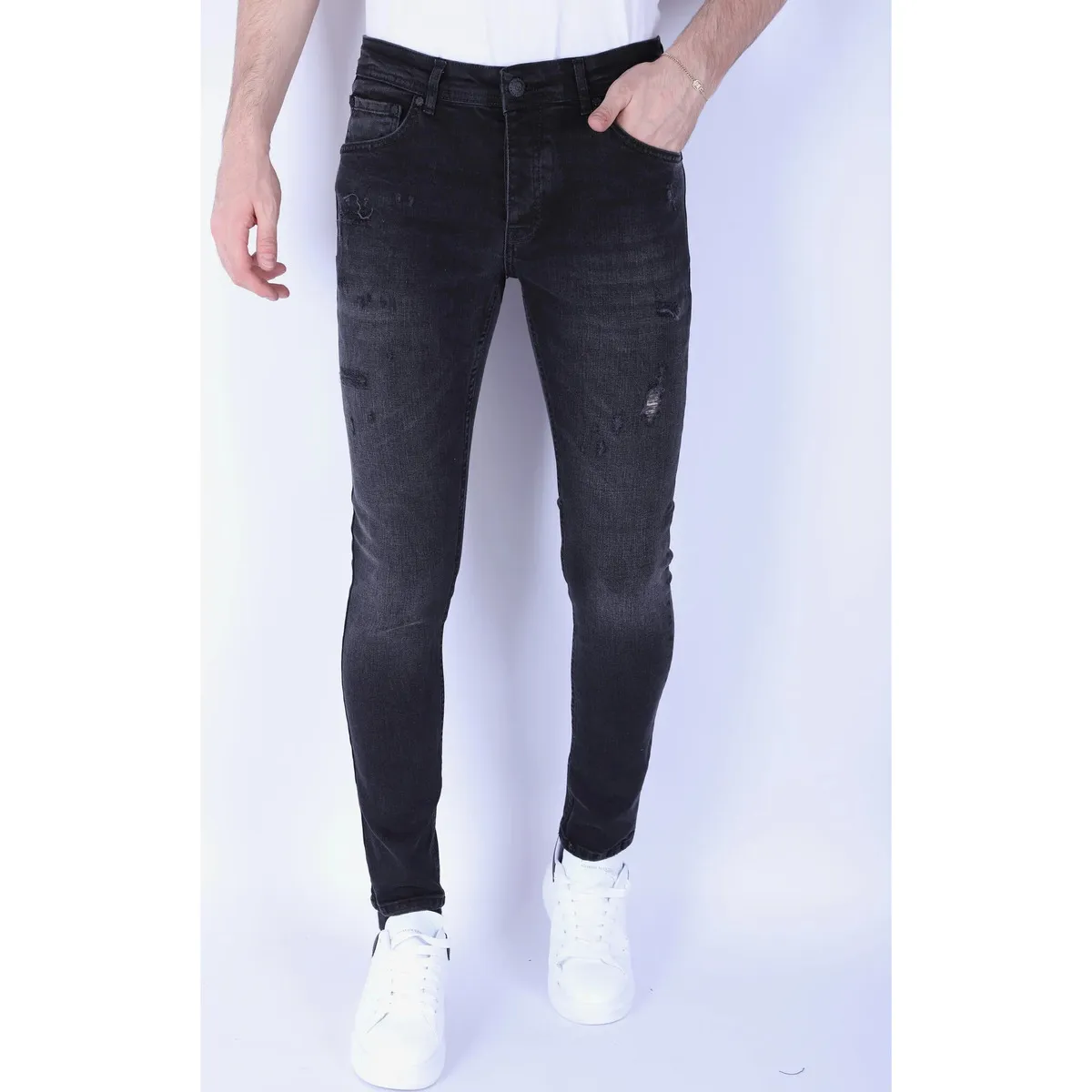 Lavado A La Piedra Jeans Slim Fit