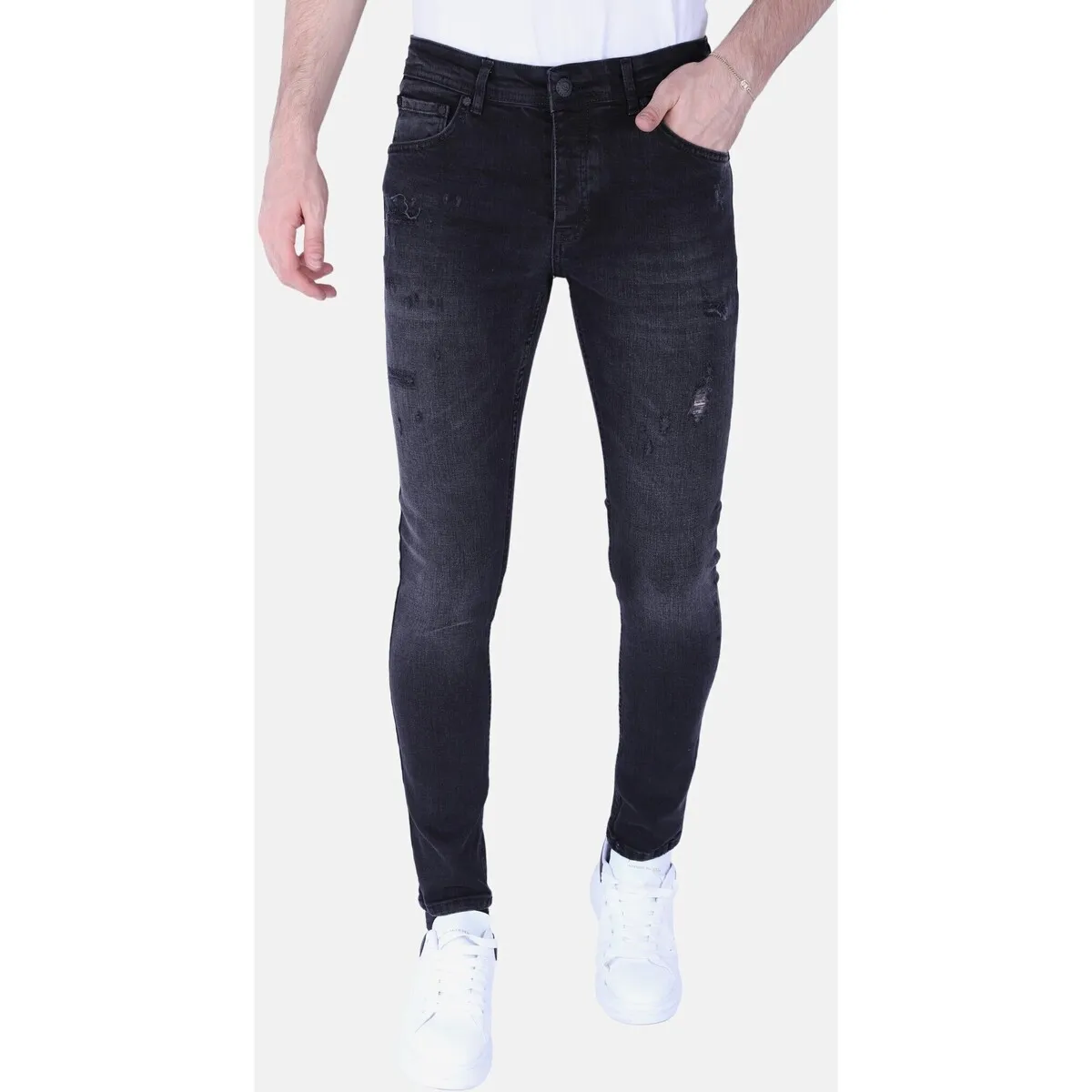 Lavado A La Piedra Jeans Slim Fit