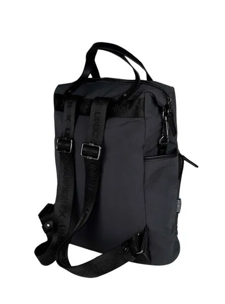 Mochila Munich Bloom Negro Para Mujer