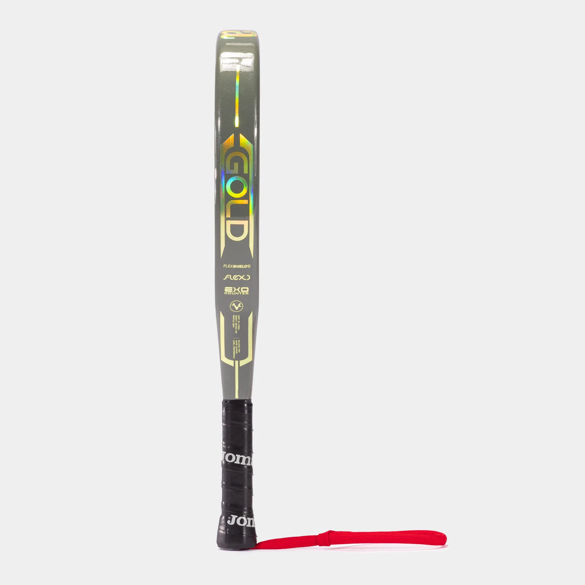 Pala de pádel Gold Pro verde amarillo