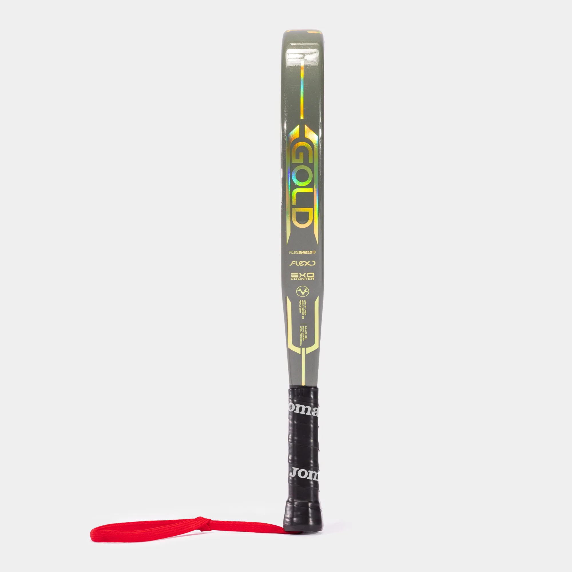 Pala de pádel Gold Pro verde amarillo