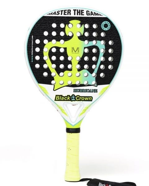 Pala de padel Black Crown Hurricane