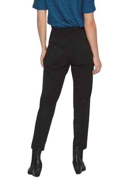 Pantalon Vila Vivarone Negro para Mujer