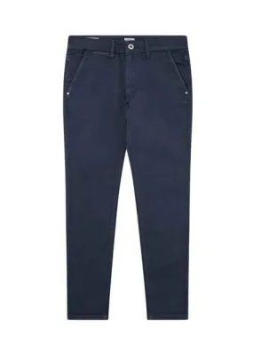 Pantalón Chino Pepe Jeans Greenwich Marino Niño