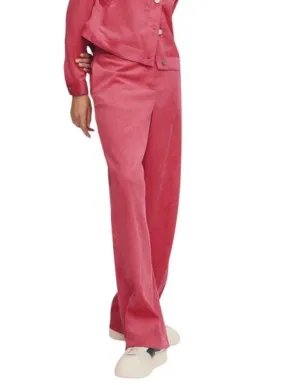 Pantalón Vila Vicourdie Wide Rosa para Mujer