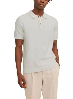 Polo Jack and Jones Blusandri punto beige para hombre