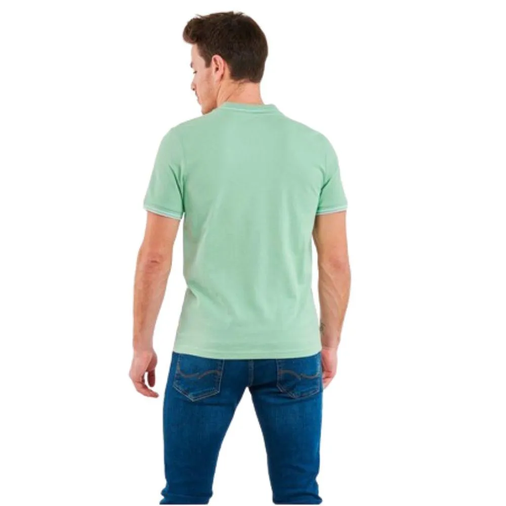 POLO KAPPA LOGO KORPO EZIO SLIM. Green Lichen 351683W