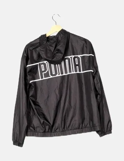 Puma Canguro impermeable negro