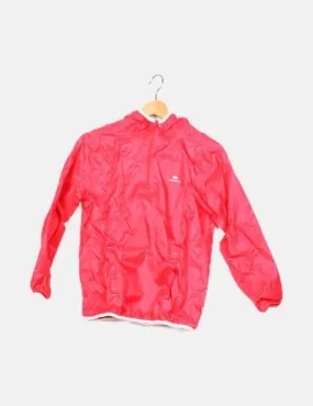 Quechua Sudadera impermeable rosa fucsia