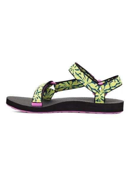 Sandalias Teva Universal Beach Verde Para Mujer