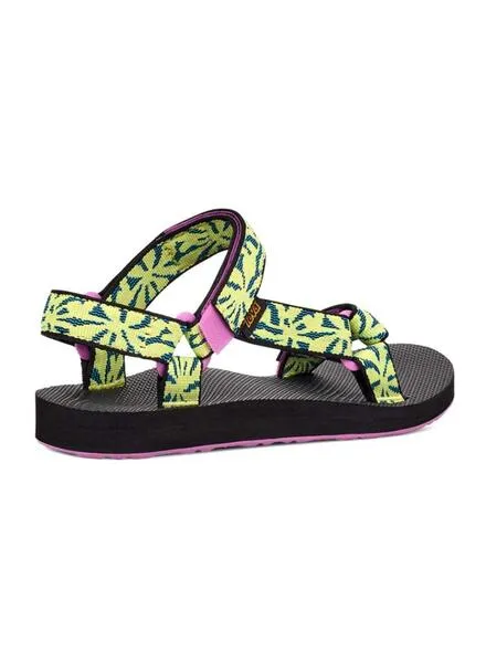 Sandalias Teva Universal Beach Verde Para Mujer