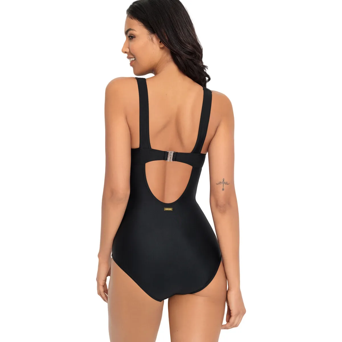 Traje de baño 1 pieza Raffon noir