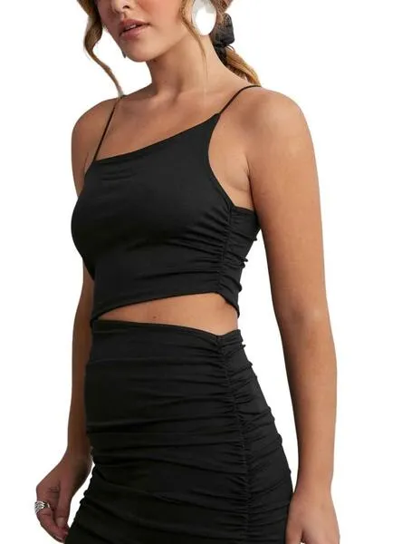 Vestido Only Lila Negro para Mujer