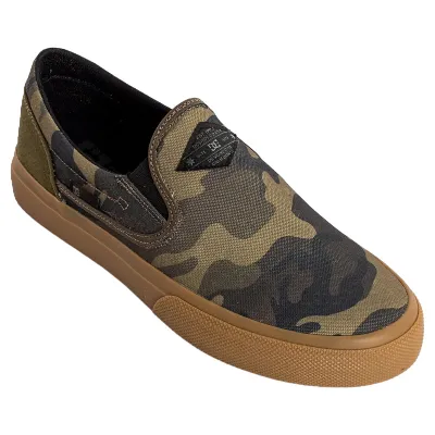 ZAPATILLAS DC TRASE SLIP-ON TX CAMO-CARAMELO (OVC)