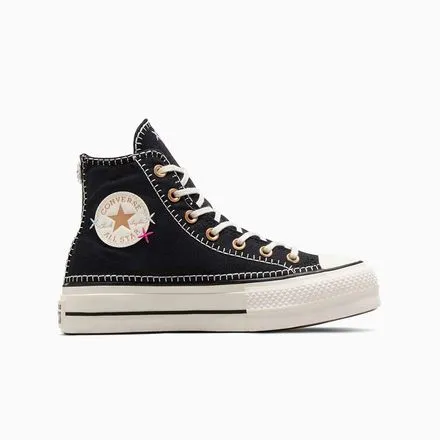 Zapatillas Mujer Chuck Taylor All Star Lift Platform Crafted Stitching