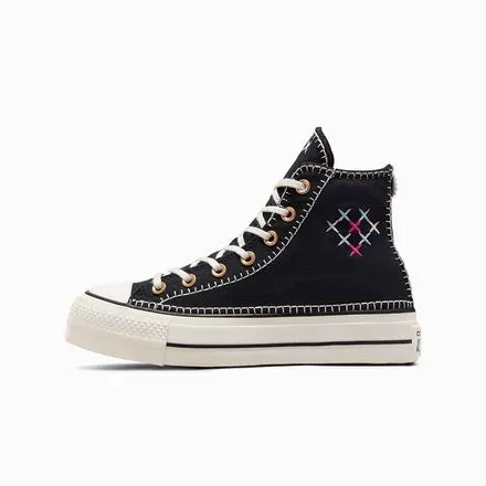 Zapatillas Mujer Chuck Taylor All Star Lift Platform Crafted Stitching