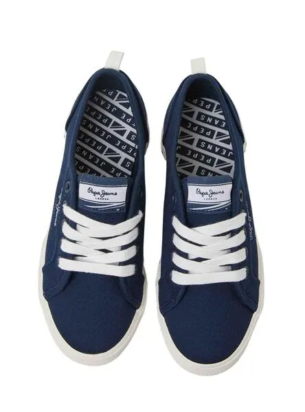 Zapatillas Pepe Jeans Brady Basic  Marino Niño